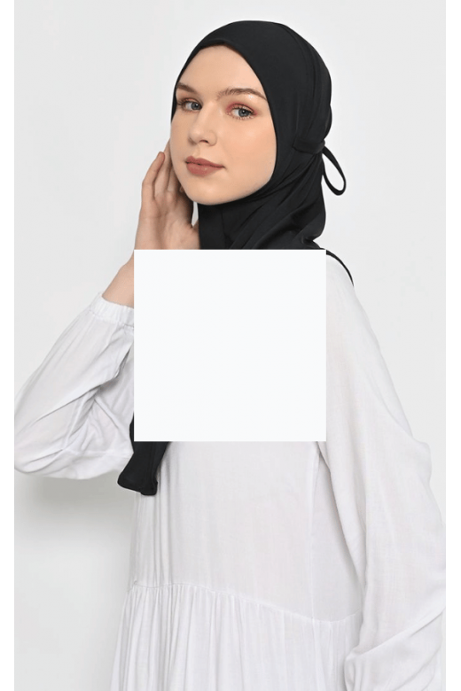 Maisa Hijab Sporty Black
